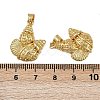 Brass Pendants KK-I358-057G-05-3