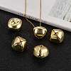Iron Bell Pendants IFIN-Q112-04G-5