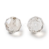 Electroplate Round Glass Beads  EGLA-A043-01-PL01-2