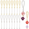 10Pcs Iron Chains Cup Handle Charms HJEW-YW00131-01-2