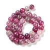 Natural Cherry Blossom Agate Beads Strands G-B076-A02-03-3