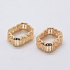 Brass Sew on Prong Settings KK-E753-07LG-10x14-1