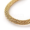 304 Stainless Steel Mesh Chain Bracelets BJEW-G618-06G-2