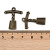 Tibetan Style Alloy Pendants TIBE-B003-16AB-3