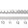 Electroplated Synthetic Non-magnetic Hematite Beads Strands G-C154-B01-01C-4