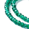 Transparent Glass Beads Strands GLAA-C019-01A-09-3
