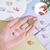 16Pcs Acrylic Umbrella Charms Pendants Acrylic Dangle Charm with Brass Loops for Jewelry Necklace Earring Making Handmade JX313A-3