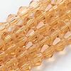 Imitation Austrian Crystal 5301 Bicone Beads GLAA-S026-14-1