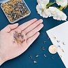 400Pcs 2 Style 304 Stainless Steel Bead Tips STAS-NB0001-16-6