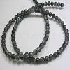 Natural Larvikite Beads Strands X-GSR4mmC128-2
