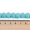Synthetic Coral Dyed Carved Beads Strands X-CORA-K009-05A-08-3