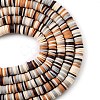 Handmade Polymer Clay Beads Strands CLAY-R089-8mm-T005-7