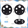 Acrylic Measuring Tool for Doll Craft Eyes TOOL-WH0155-110B-02-2