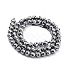 Terahertz Stone Beads Strands G-D461-13B-2