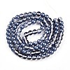 Baking Paint Transparent Glass Beads X1-DGLA-N011-8mm-08-2