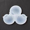 Apple Shape Food Grade Silicone Lollipop Molds LS-DIY-D069-01-4