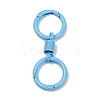 Alloy Spring Gate Clasps PALLOY-Q009-01H-1