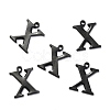 304 Stainless Steel Alphabet Charms STAS-H122-X-EB-2