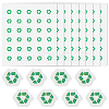 Round Dot PVC Decorative Stickers DIY-WH0423-008-1