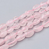 Natural Rose Quartz Beads Strands G-S331-6x8-017-1