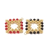 3Pcs Glass Seed Beaded Pendants PALLOY-MZ01286-3