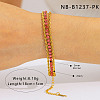 304 Stainless Steel Pave Cubic Zirconia Tennis Bracelets WG7D6AE-02-1