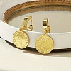 201 Stainless Steel Hoop Earrings QX0168-1