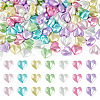 100Pcs Opaque ABS Plastic Beads MACR-TADJ0001-09-1
