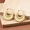 304 Stainless Steel Flower Stud Earrings for Women EJEW-Q009-03C-G-5