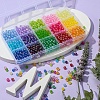 15 Colors Transparent Acrylic Beads DIY-YW0005-36-5