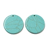 Synthetic Turquoise Pendants G-B071-01E-1