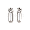 304 Stainless Steel Pendants STAS-S186-12I-P01-1