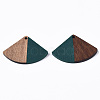 Resin & Wood Pendants RESI-S358-86B-03-2