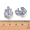 Ocean Printed Wood Beads WOOD-D289-03A-3