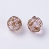 Handmade Silver Foil Lampwork Beads LAMP-J089-R01-2