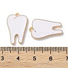 Alloy Enamel Pendants ENAM-O001-11F-G-3
