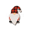 Christmas Single Face Printed Wood Big Pendants WOOD-H102-01D-2