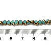 Electroplate Glass Beads Strands EGLA-P061-01A-09-4