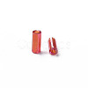 Tube AB-Color Plated Glass Bugle Beads SEED-R011-165B-4