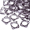 Transparent Acrylic Finger Rings X-RJEW-T010-03-2