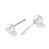 Imitation Pearl Stud Earrings EJEW-P296-21A-P-2