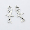 Tibetan Style Alloy Pendants TIBEP-A22572-AS-LF-1