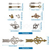 Tibetan Style Alloy Pendants TIBEP-BT0001-03-RS-23