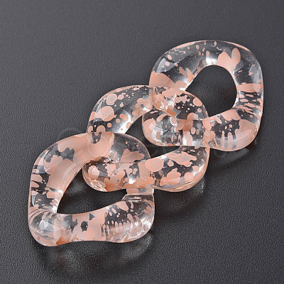 Transparent Acrylic Linking Rings OACR-N009-016A-06-1