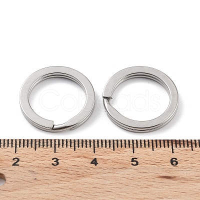 Non-Tarnish 304 Stainless Steel Split Key Rings LS-STAS-Q314-01C-P-1