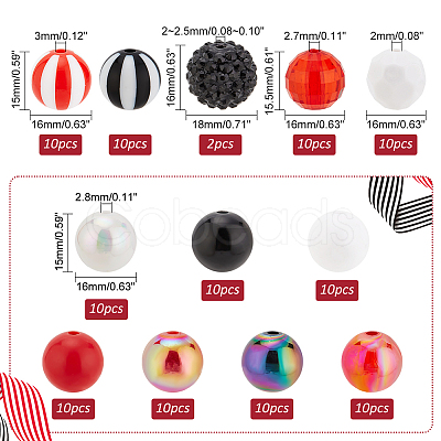 DIY Beads Jewelry Making Finding Kit DIY-PH0020-70-1