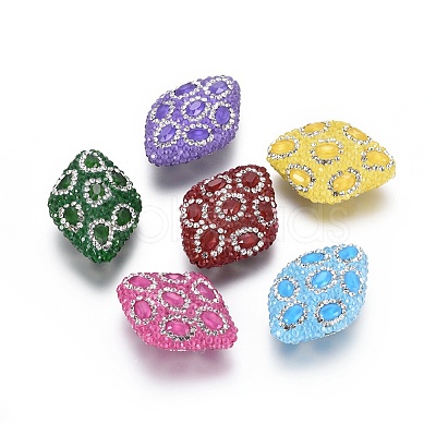 Cubic Zirconia Beads RB-K075-P-1