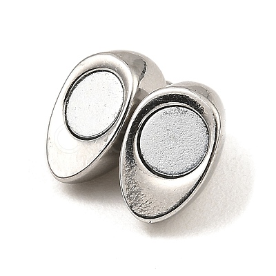 Non-Tarnish 304 Stainless Steel Magnetic Clasps LS-STAS-K265-01A-P-1
