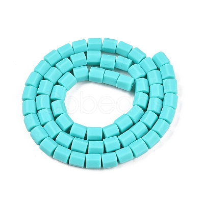 Handmade Polymer Clay Beads Strands CLAY-T021-02M-1