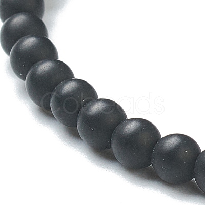 Glass Beaded Stretch Bracelets BJEW-D446-A-23-1